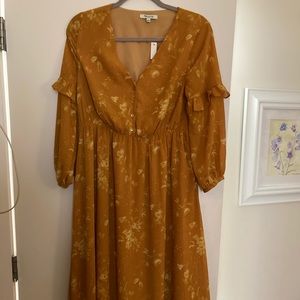 NWT - madewell midi dress